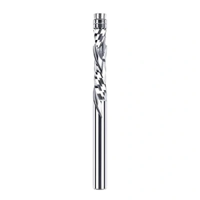 Afbeelding van SpeTool Up&amp;Down Compressie Kopieerfrees 8 mm Schachtdiameter Vlakfrees Frees Slijpfrees Spiraalvormige 40 Lengte Vlak Snijden Dubbele Kogellagers