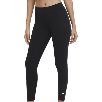 Afbeelding van Nike Sportswear W NSW Essntl Lggng 7/8 LBR MR Legging, Dames, Maat: XS, Black/white