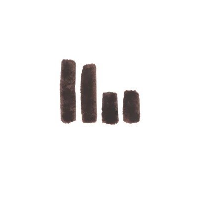 Image de Kentucky Halsterbondjes Sheepskin Marron 4 pièces