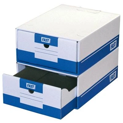 Image de Fast Tiroir Rangement Cartonne A4 Paquet De 10