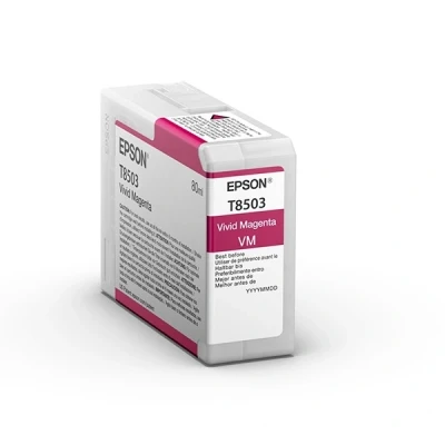 Image de EPSON MAGENTA T850300 80ML SC P800