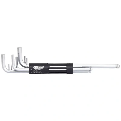 Afbeelding van KS Tools, Inbussleutel, 3 in 1 haakse steeksleutelset XL