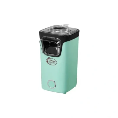Afbeelding van Bestron Popcornmaker, Turbo Popcorn in minder 2 minuten, Popcornmachine met heteluchttechnologie, inclusief 10x popcornzakken &amp; geïntegreerde maatbeker, Sweet Dreams Collectie, Kleur: Mint
