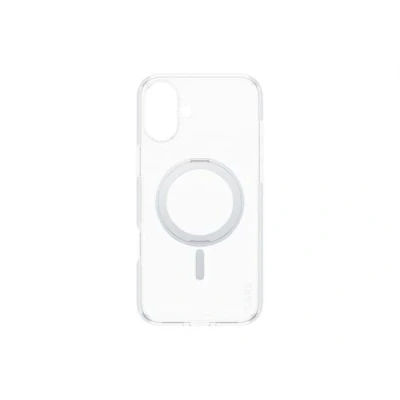 Image de Care Cover Feature Kickstand Magsafe Iphone 16 Plus Transparant Argenté (1327)