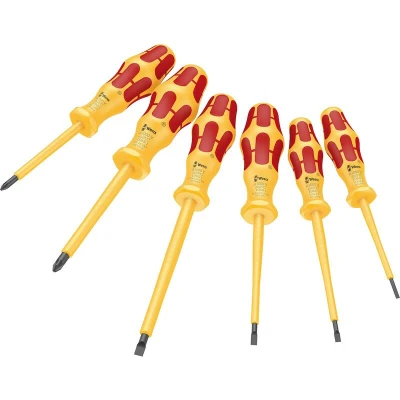 Afbeelding van Wera 1060 I/1065 I/6 Vde Schroevendraaier Set Goud