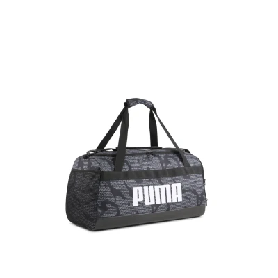 Afbeelding van Puma Challenger Allover Print Medium Sporttas, Maat: One Size, Black logo lab aop