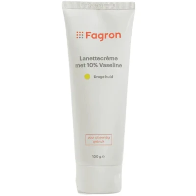 Afbeelding van Fagron Lanettecrème 10% Vaseline (100g)