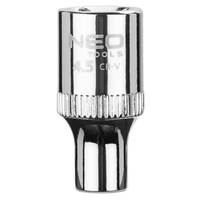 Afbeelding van NEO Zeskant Dop 4,5 mm, 1/4&quot; aansluiting