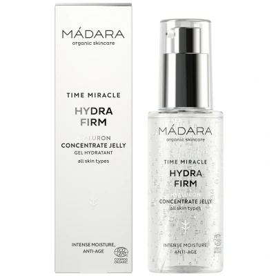 Afbeelding van MÁDARA TIME Miracle Hydra FIRM Hyaluron Concentrate Jelly Antiaging, Maat: 75 ml,
