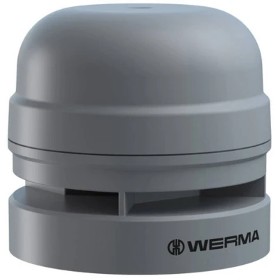 Afbeelding van Werma Signaltechnik Sirene 161.700.60 Midi Sounder 115 230VAC GY Continugeluid, Pulstoon V/AC, 230 V/AC 110 dB