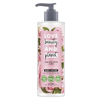 Afbeelding van Love Beauty and Planet Body Lotion Muru Butter &amp; Rose 400 ml