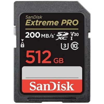 Image de SanDisk Extreme Pro 512Go SDXC