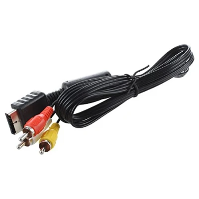 Afbeelding van SODIAL(R) Sony PS2 + PS3 Playstation TV Audio Video kabel 1,5 m RCA AV