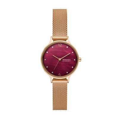 Afbeelding van Skagen dames Anita Lille horloge SKW3150 in de kleur Roségoud