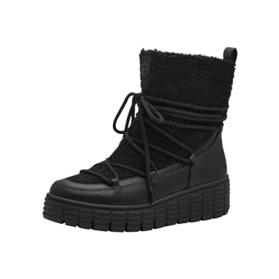 Afbeelding van Tamaris Dames 1 26479 43 modieuze dameslaarzen, Zwart