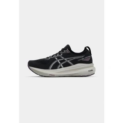 Afbeelding van Asics Gelkayano 31 Hardloopschoenen voor op de weg, Dames, Maat: 37.5, Black/pure silver Schoenen