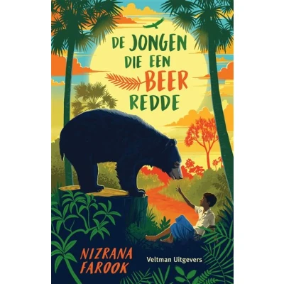 Image de De jongen die een beer redde