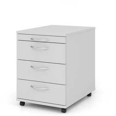 Afbeelding van Ladeblok 3 Lades Verrijdbaar Beuken 42,8 x 58 59 cm Bari 1606 BO