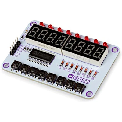 Afbeelding van TM1638 MODULE MET DISPLAY EN KEYPAD