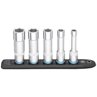 Afbeelding van Hazet 900LG SR/5 Dop (zeskant) Houderstrip 5 delig Vierkant, 1/2 (12.5 mm)