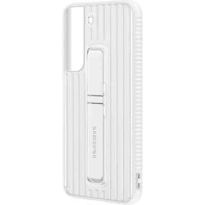 Afbeelding van Samsung PC Clear Protective Standing Back Cover Wit Galaxy S22+