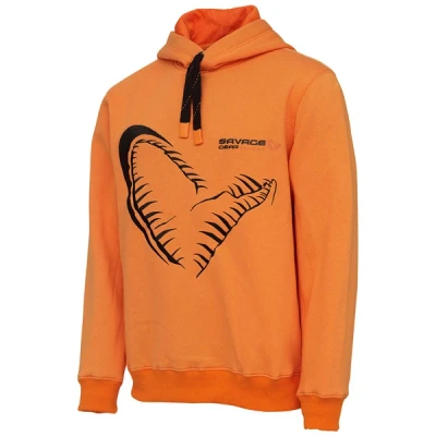 Afbeelding van Savage Gear Mega Jaw Hoodie Sun Orange Maat : Large