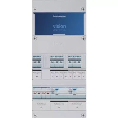 Afbeelding van HAGER 6 GROEPENVERD HS2 X ALSF3F