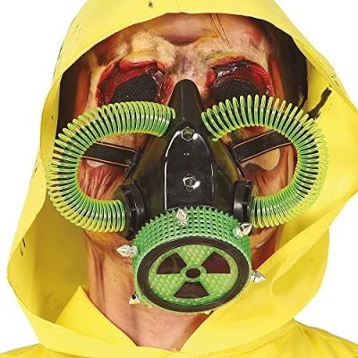 Afbeelding van Fiestas Guirca masker Radioactief Gasmasker halloween Enge Maskers volwassenen Horror kinderen
