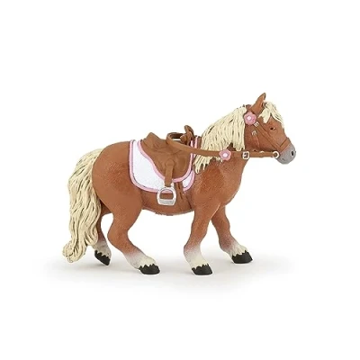 Afbeelding van Papo Shetlandpony met Zadel