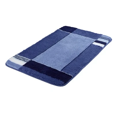 Afbeelding van Kleine Wolke 7258769225 badmat Padova, 70 x 120 cm, marineblauw