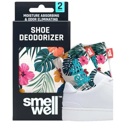 Afbeelding van SmellWell Active schoenverfrisser schoenendroger geurvreter stinkende schoenen schoenverzorging Hawaii Floral