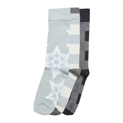 Afbeelding van Urban Classics Unisex 3PACK Sokken, Maat: 43 46, Lightasphalt