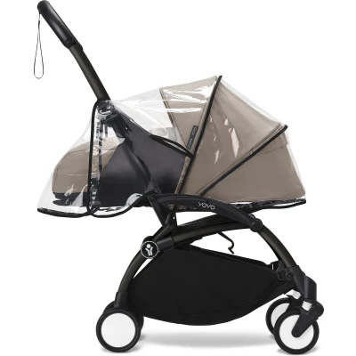 Afbeelding van Stokke YOYO 0+ Newborn Pack Regenhoes Bescherm je kind tegen slecht weer Waterdicht ontwerp met PVC vrije stof Eenvoudig te installeren en op bergen