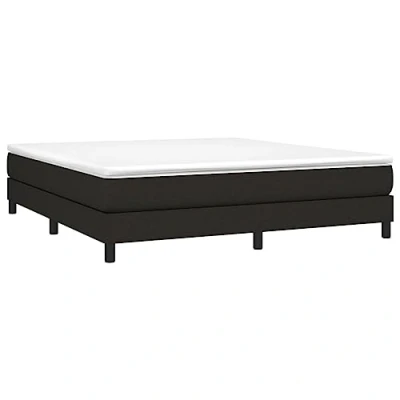 Image de vidaXL Cadre de lit sans matelas noir 180x200 cm tissu3120534