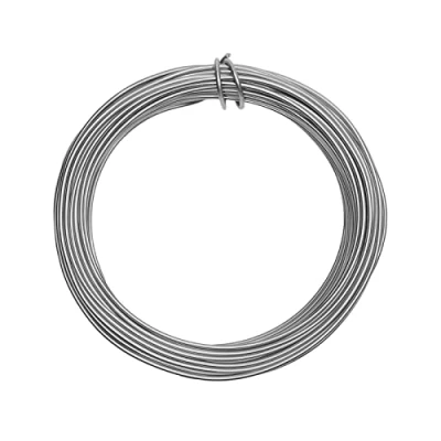 Afbeelding van Vaessen Creative Aluminium Draad 2,5mm ±37m 500g Zilver