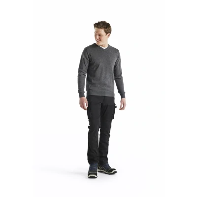 Afbeelding van Blaklader Service werkbroek stretch 1457 1830 Zwart D84