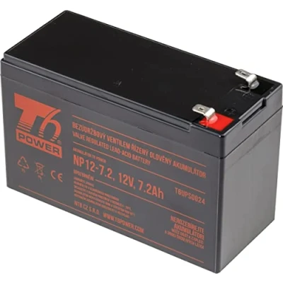 Afbeelding van T6 Power Batterijen voor Eaton Ellipse Eco 650VA USB, VRLA, 12 V