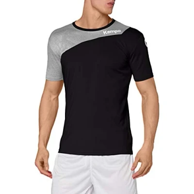 Afbeelding van Kempa Core 2.0 Shirt kinderen sportshirts zwart Unisex