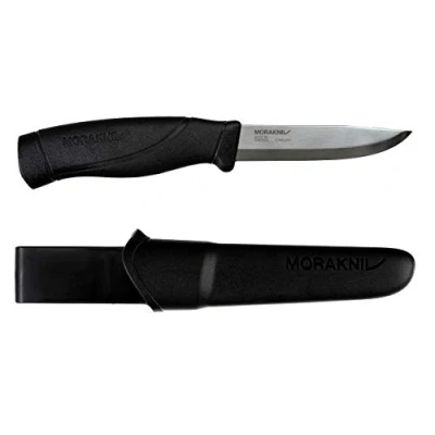 Image de morakniv 13158 poignard mora companion heavy duty noir inox