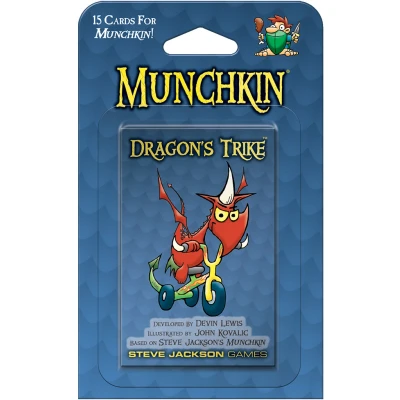 Afbeelding van Asmodee Munchkin Dragon&#039;s Trike booster pack EN