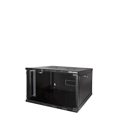 Image de LogiLink Canovate SOHO Armoire montable sur mur noir, RAL 9005 6U 19&quot;