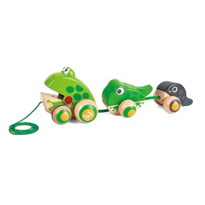 Afbeelding van Hape Trekkar Kikker Familie