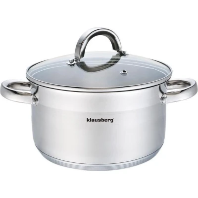 Afbeelding van Klausberg 7129 kookpan met deksel 11,5L Ø30 cm