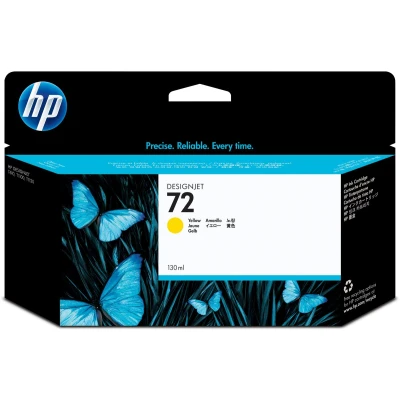 Afbeelding van HP Inktcartridge C9373A 72 geel