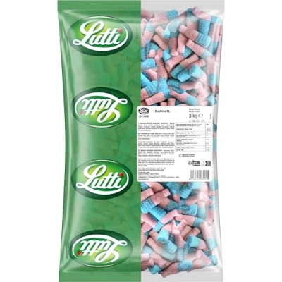 Image de Lutti Les Bonbons qui Pétillent Bubblizz, XL, 3 kg