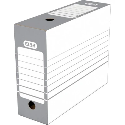Afbeelding van Elba archiefdoos rug van 10 cm, grijs