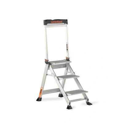 Afbeelding van Altrex trap Jumbo Step max. werkhoogte 2,66 m 3 treden &#039;extra groot&#039;