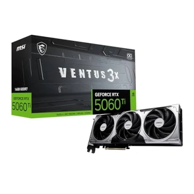 Image de GeForce MSI RTX 5060Ti Ventus 3X OC 16Go