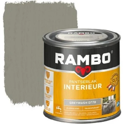 Afbeelding van Rambo Interieur Lak Transparant Zijdeglans Vergrijsd Noten 0778 1,25 liter