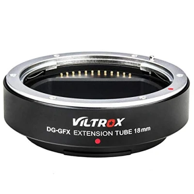 Afbeelding van Viltrox DG GFX 18 mm autofocus macro verlengbuis adapter voor Fujifilm GFX100, 50S, 50R op G lens